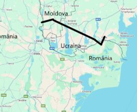 O dronă rusească a încălcat spațiul aerian al României